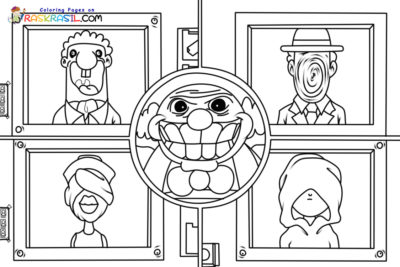 Раскраски Это не мой сосед! | Распечатать бесплатно