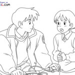 Raskrasil.com-Whisper-of-the-Heart-Coloring-Pages