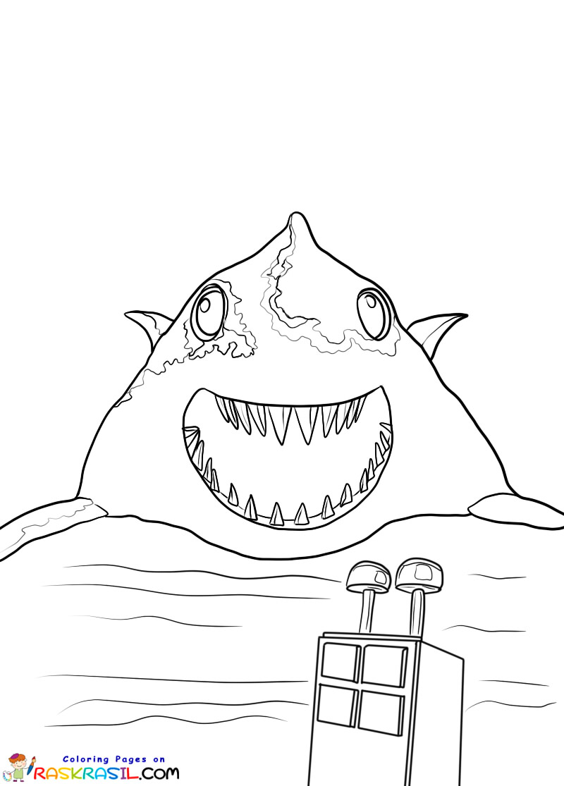 Raskrasil.com-Sharky-Clee-Coloring-Pages-1