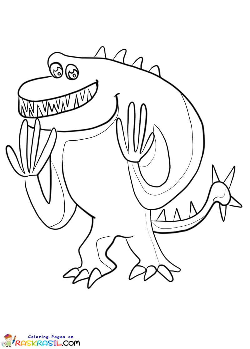 Raskrasil.com-Sharp-Claw-Garten-of-Banban-Coloring-Page-1