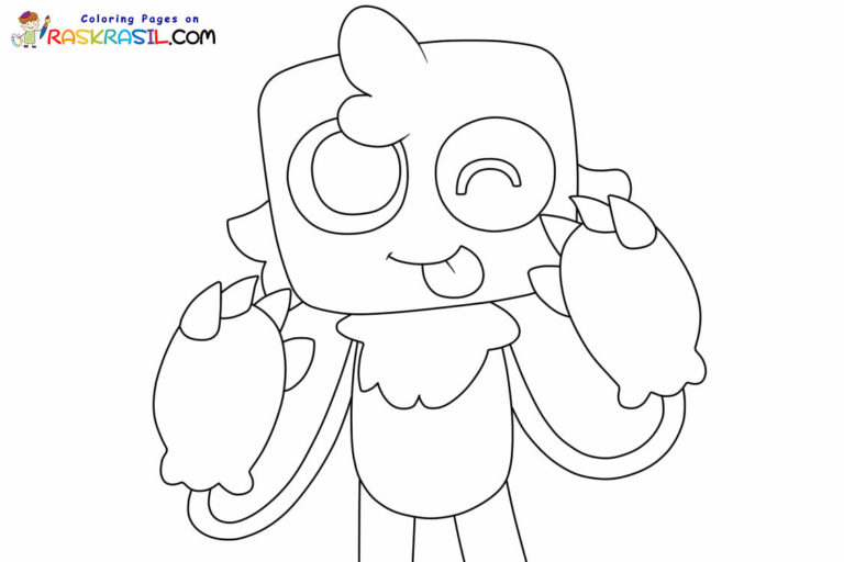 Dandy 39 s World Coloring Pages - Raskrasil.com Dandys World Coloring Pages 20 768x512