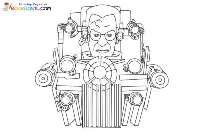 Skibidi Toilet Coloring Pages | Free Printables