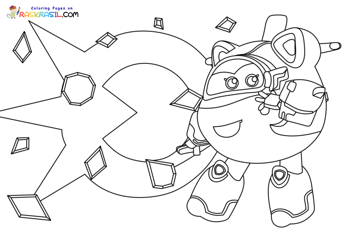 Raskrasil.com-Crystal-Super-Wings-Coloring-Page