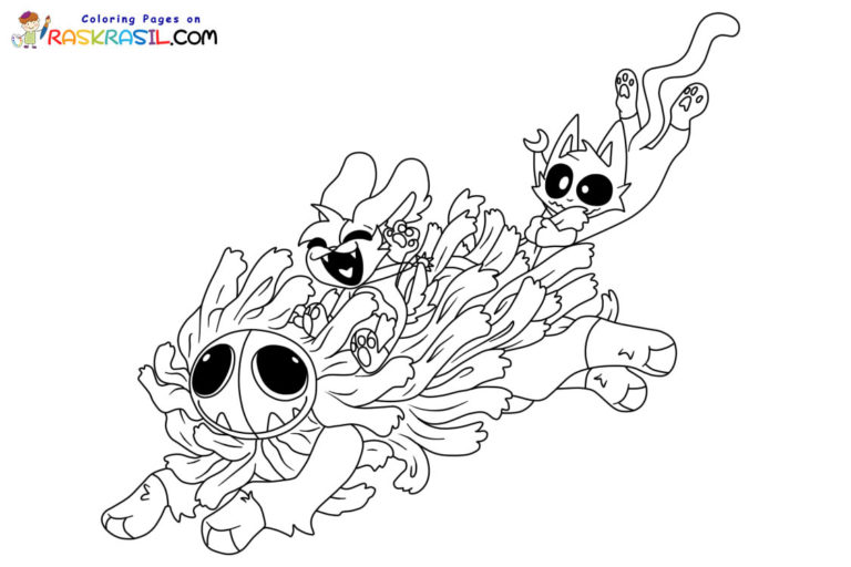 Poppy Playtime 4 Coloring Pages | Free Printables