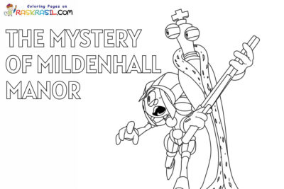 The Mystery Of Mildenhall Manor Coloring Pages | Free Printables