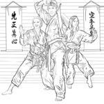 Raskrasil.com-Coloring-Page-Cobra-Kai-2
