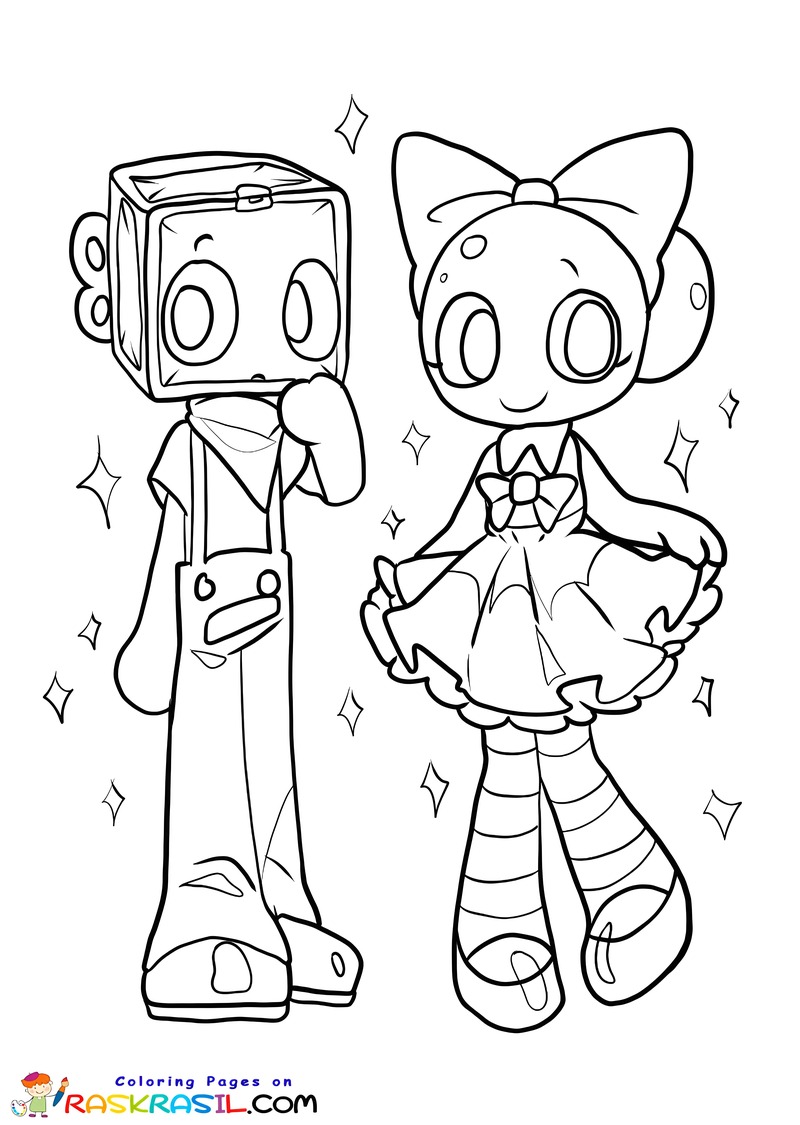 Kolorowanki Dandy's World | Darmowe Malowanki do wydruku