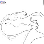 Ausmalbilder-Die-Schule-der-magischen-Tiere-3-Krokodil-Rick