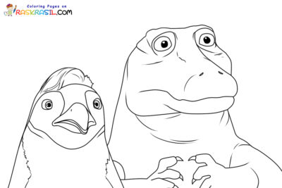 Ausmalbilder Die Schule der magischen Tiere zum Ausdrucken