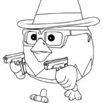 Raskrasil.com-Chicken-Gun-Coloring-Page-Rooster-Rudy