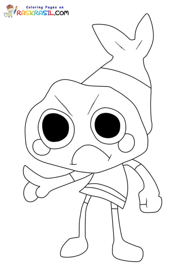 Disegni di Dandy's World da Colorare