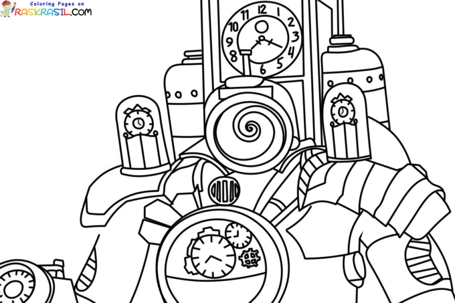Skibidi Toilet Coloring Pages | Free Printables