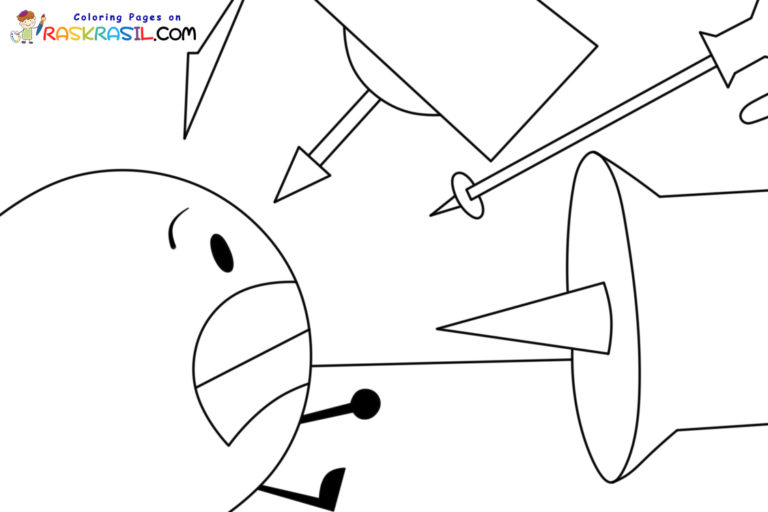 Battle for Dream Island Coloring Pages Free Printables