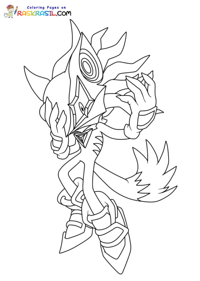 Disegni di Sonic da Colorare