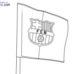 Raskrasil.com-Flag-FC-Barcelona-Coloring-Page