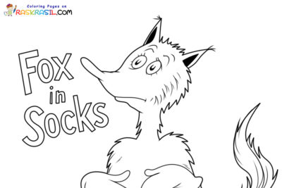 Fox in Socks Coloring Pages | Free Printables