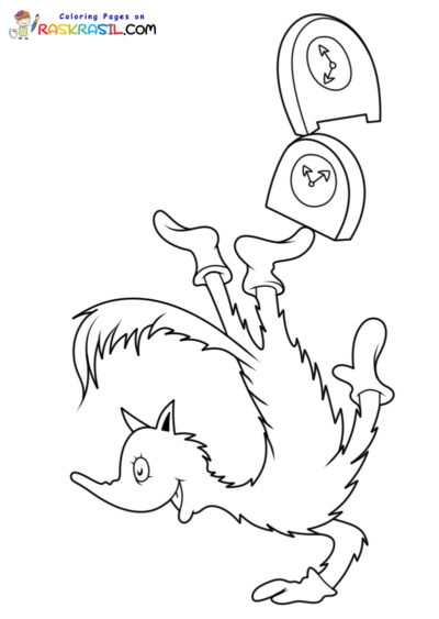 Fox in Socks Coloring Pages | Free Printables