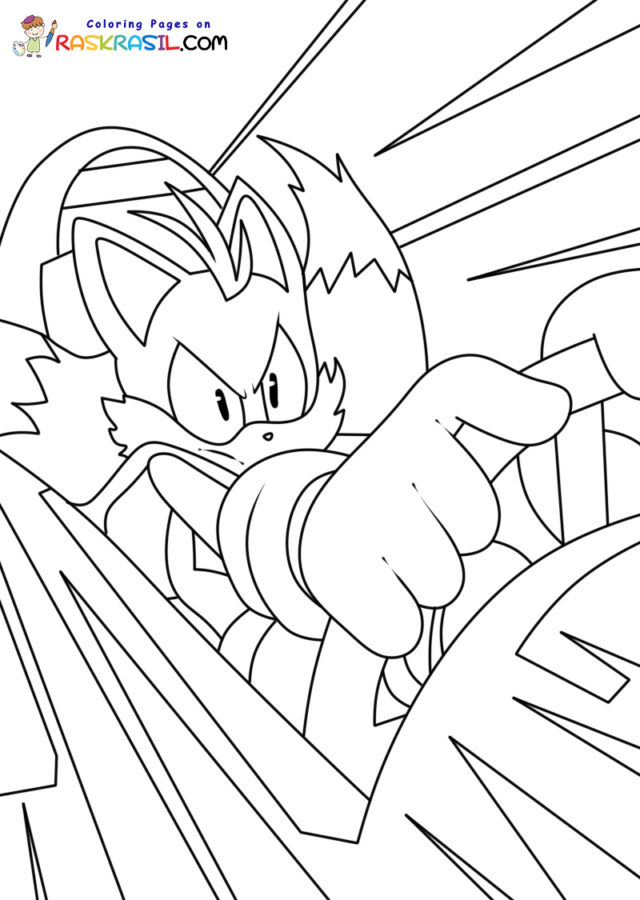 Disegni di Sonic da Colorare