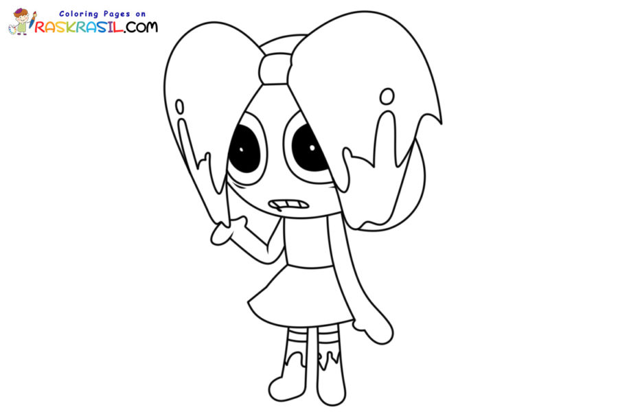 Disegni di Dandy's World da Colorare