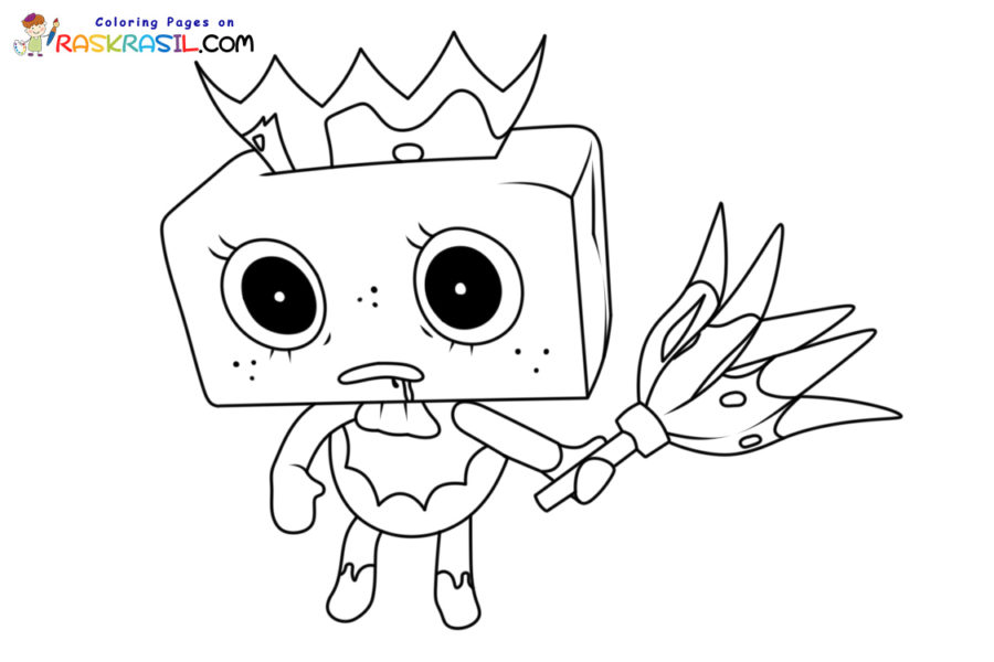 Disegni di Dandy's World da Colorare