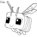 Raskrasil.com-A-Minecraft-Movie-Bee-Coloring-Page