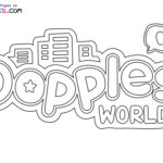 Raskrasil.com-Dopples-World-Coloring-Pages-Logo