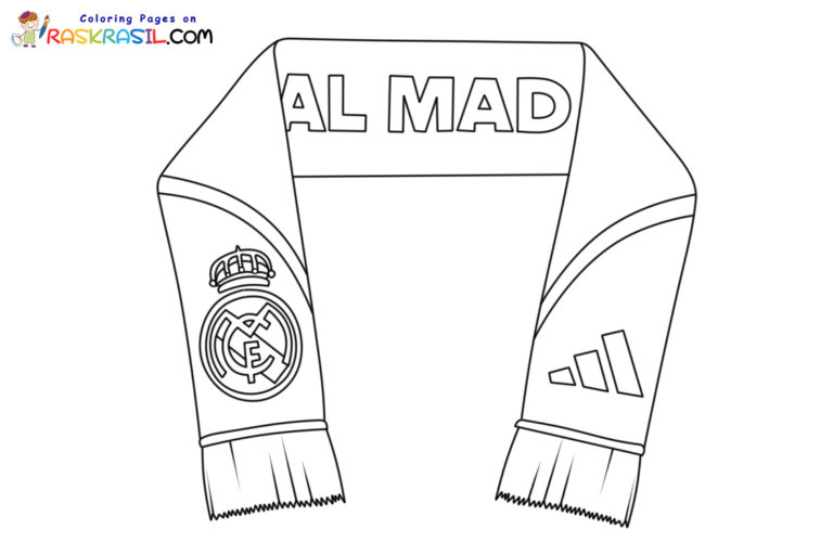 Coloriage Real Madrid à imprimer