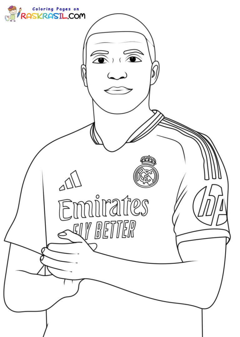 Ausmalbilder Real Madrid | Malvorlagen zum Ausdrucken