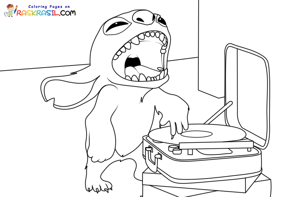 Lilo & Stitch Film Coloring Pages | Free Printables