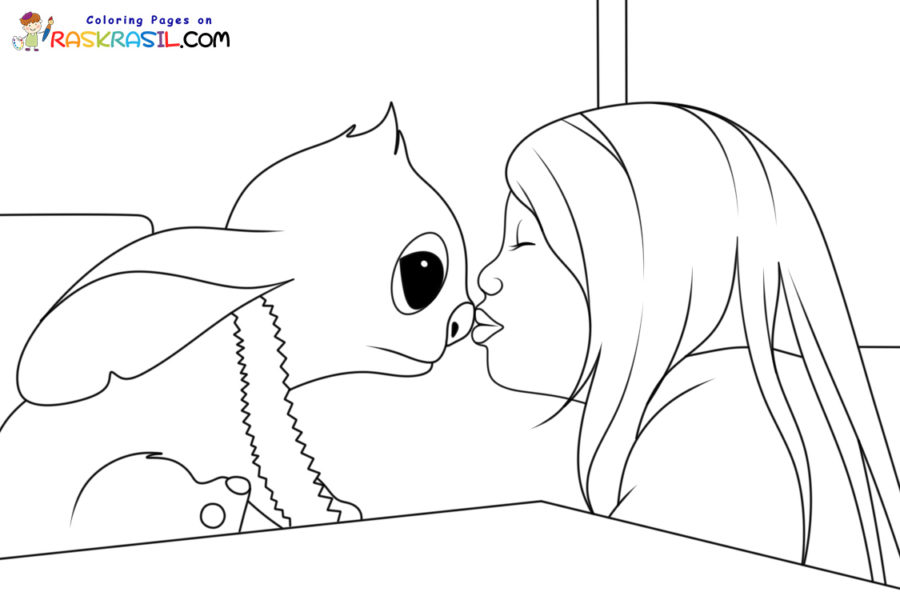 Ausmalbilder Lilo & Stitch Film | Malvorlagen zum Ausdrucken