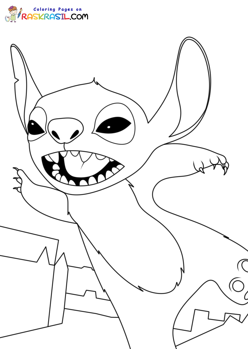 Lilo & Stitch Film Coloring Pages | Free Printables