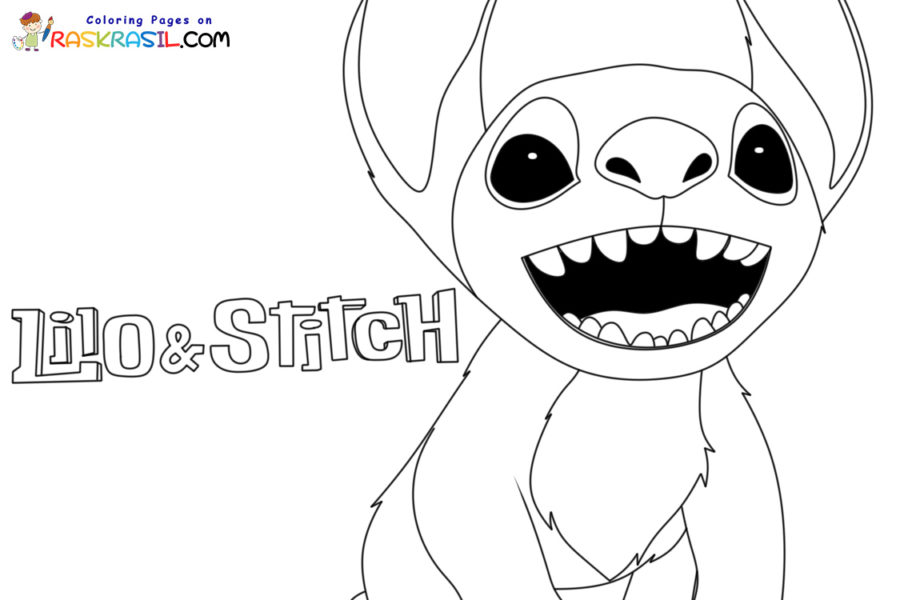 Ausmalbilder Lilo & Stitch Film | Malvorlagen zum Ausdrucken