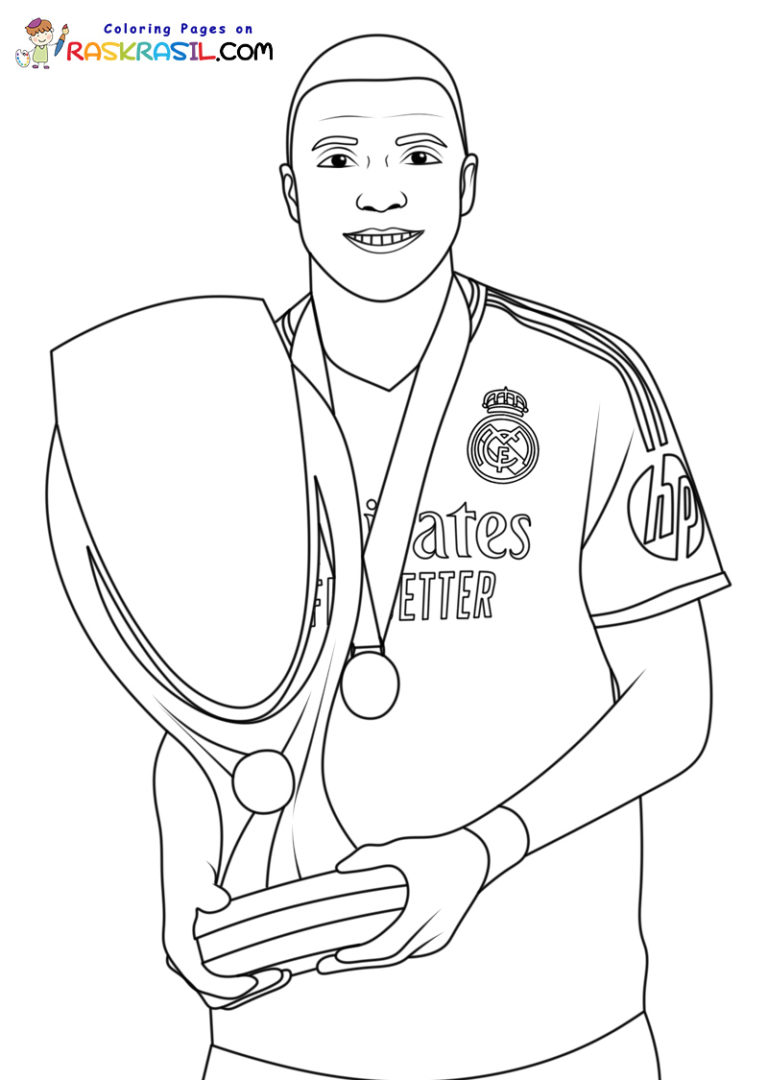 Ausmalbilder Real Madrid | Malvorlagen zum Ausdrucken