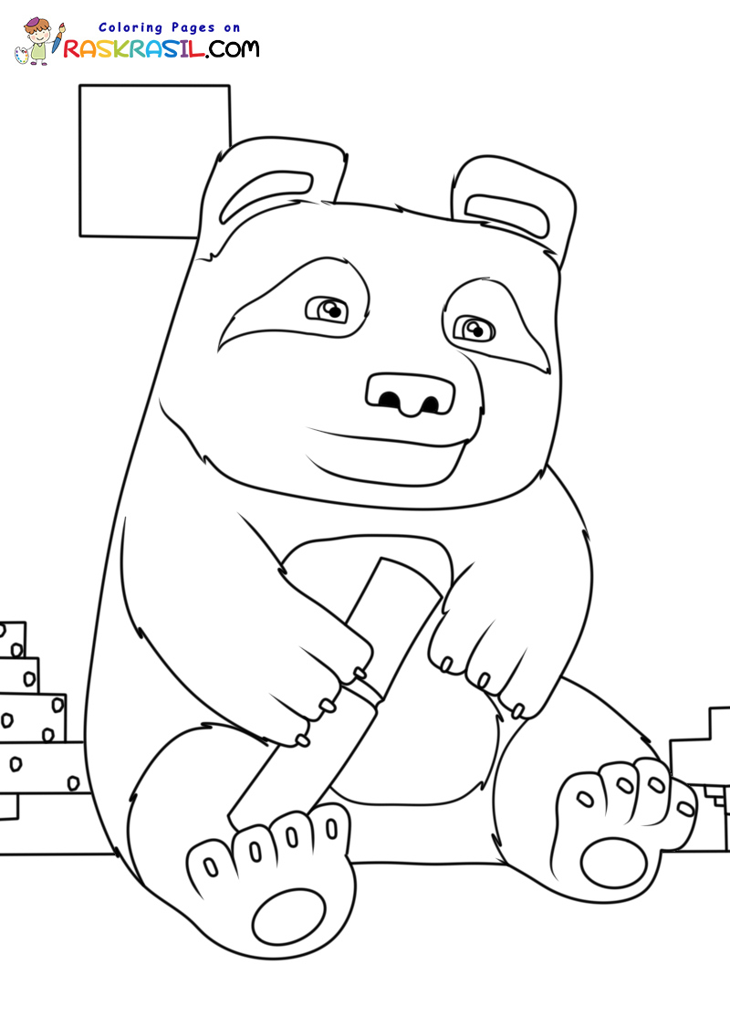 Raskrasil.com-A-Minecraft-Movie-Coloring-Page-Cute-Panda