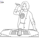 Raskrasil.com-A-Minecraft-Movie-Coloring-Page-Natalie-in-Front-of-the-Minecraft-Sword