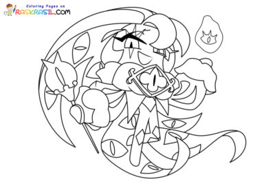 Раскраски Куки Ран | Распечатать бесплатно