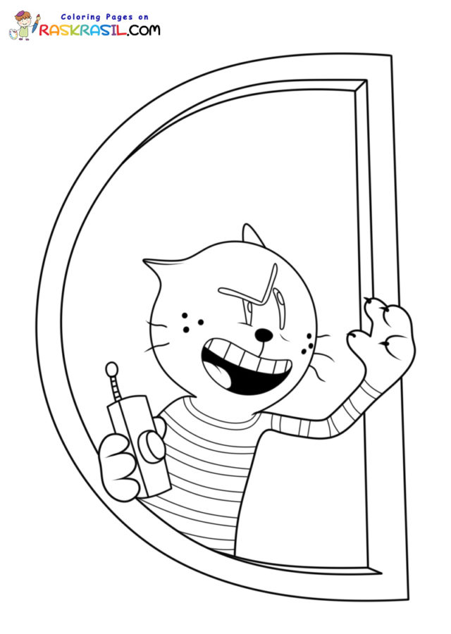 Dog Man Movie Coloring Pages | Free Printables