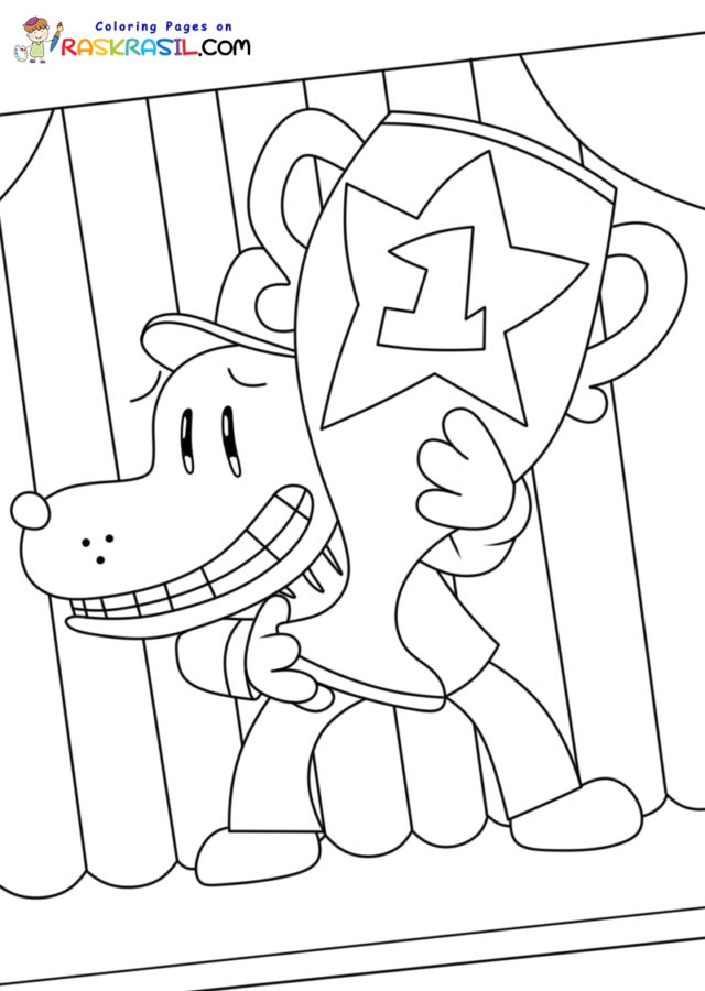 Dog Man Movie Coloring Pages | Free Printables