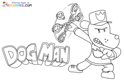 Dog Man Movie Coloring Pages | Free Printables