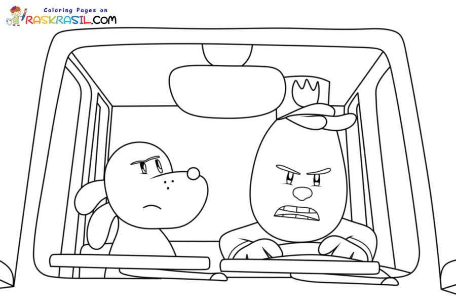 Dog Man Movie Coloring Pages | Free Printables