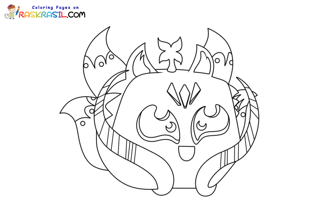 Blox Fruits Coloring Pages | Free Printables