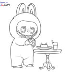 Raskrasil.com-Labubu-Coloring-Pages-Chestnut-Cocoa