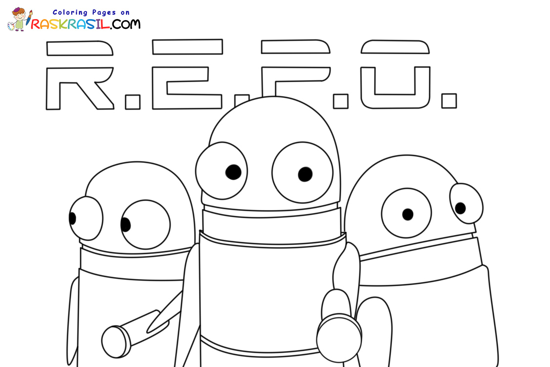 REPO Coloring Pages | Free Printables