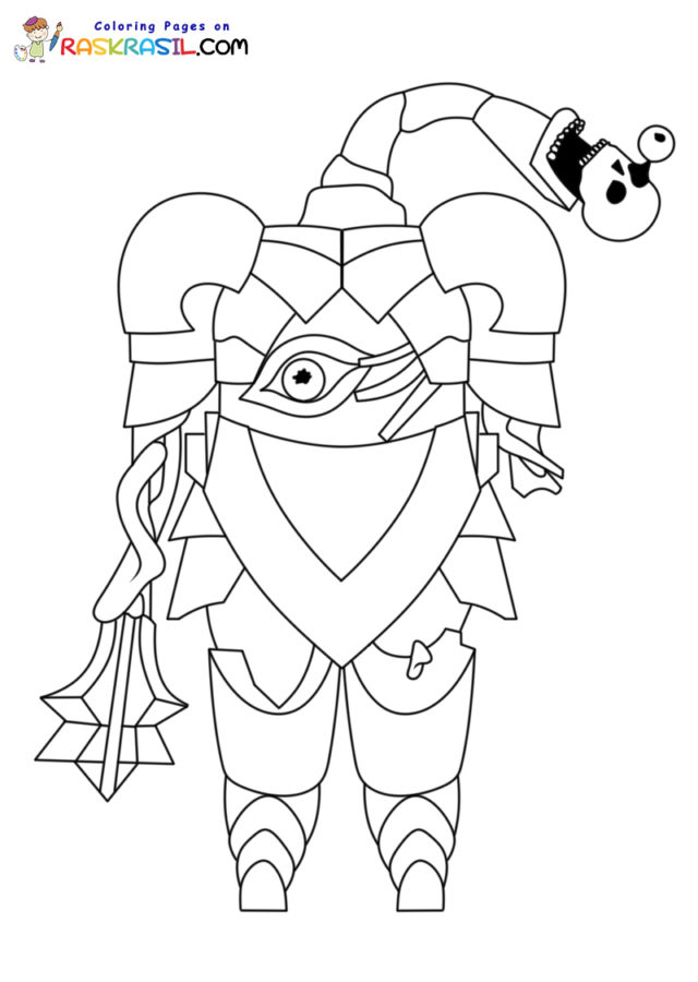 Dibujos de REPO para Colorear