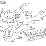Raskrasil.com-The-Strongest-Battlegrounds-Roblox-Coloring-Pages-Martial-Artist