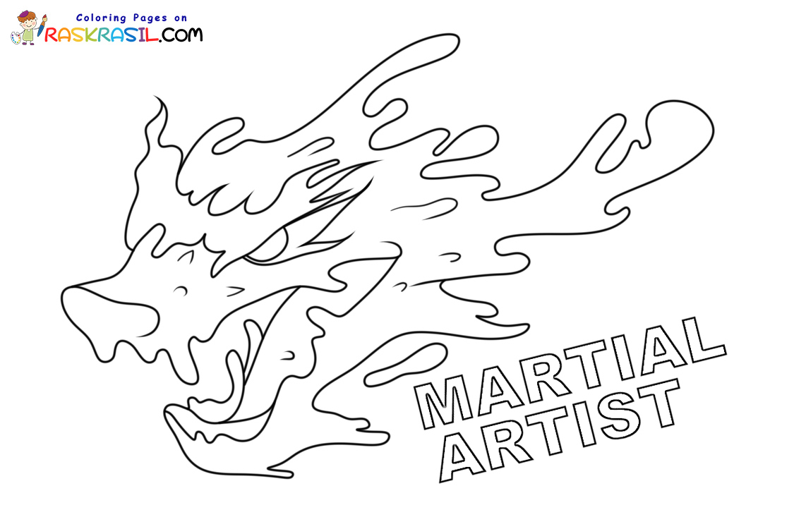Raskrasil.com-The-Strongest-Battlegrounds-Roblox-Coloring-Pages-Martial-Artist