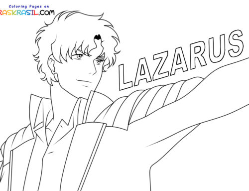 Lazarus Anime Coloring Pages | Free Printables