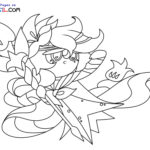 Raskrasil.com-Cookie-Run-Kingdom-Coloring-Page-White-Lily-Cookie