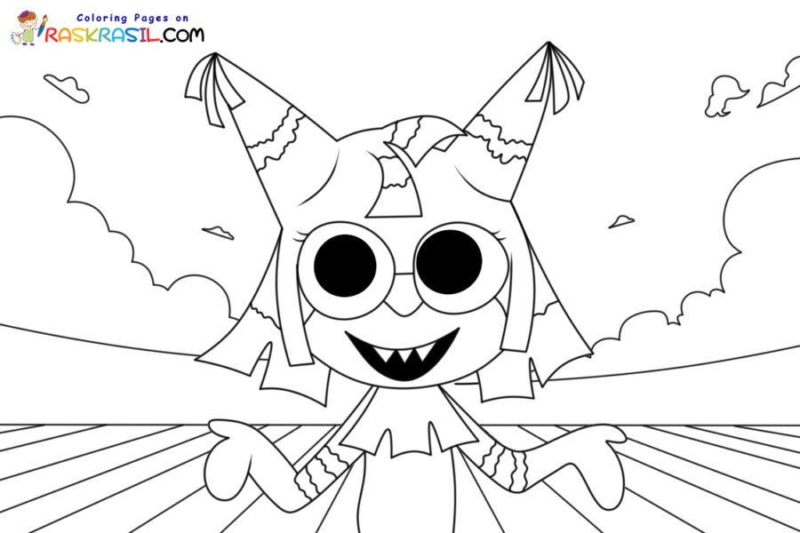 Disegni di Dandy's World da Colorare