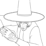 Raskrasil.com-KPop-Demon-Hunters-Coloring-Page-Romance